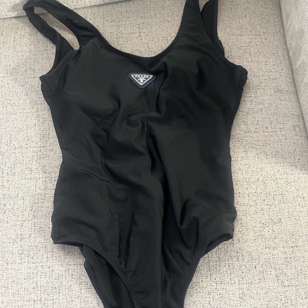 Prada Black Swimwear with Logo